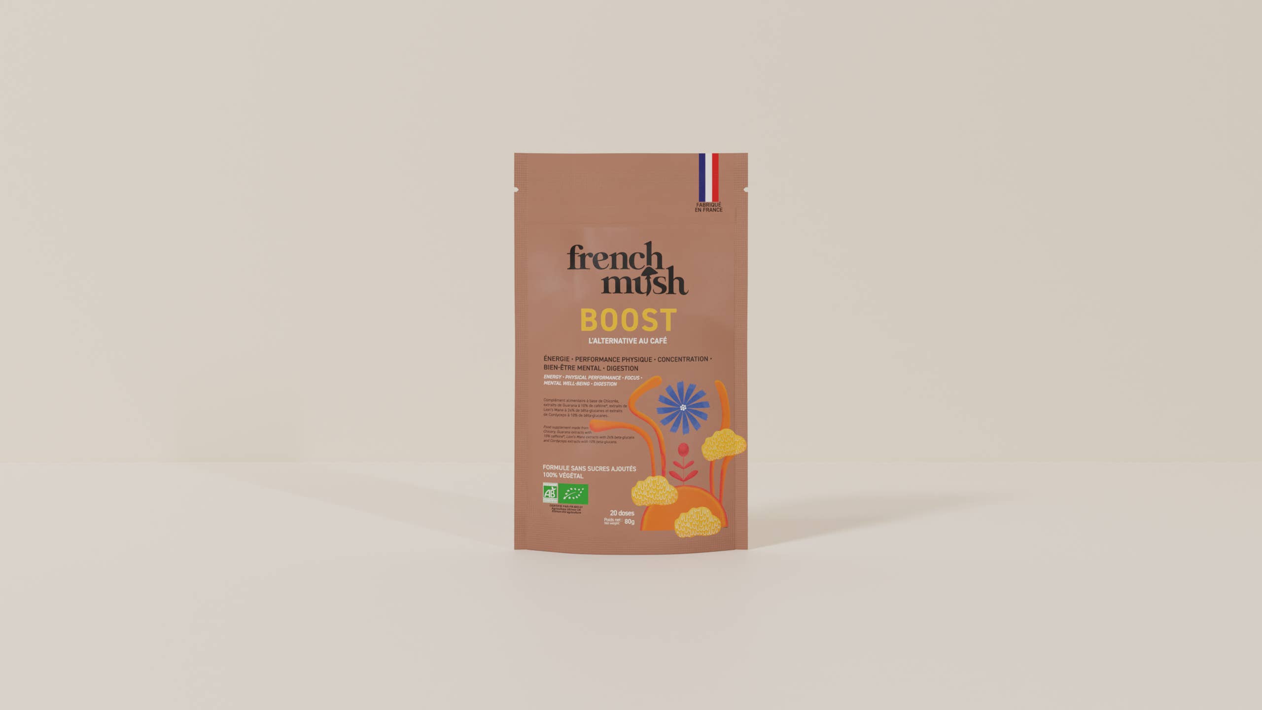FRENCH MUSH - Wholesale Powdered Health Drink - Boost Drink, your coffee alternative
