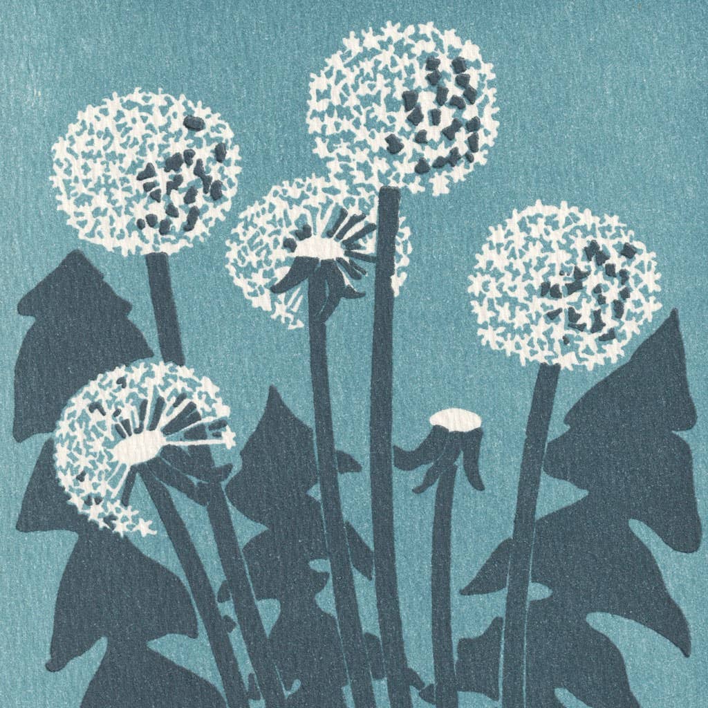 Saturn Press - Wholesale Everyday Greeting Card - Dandelions2