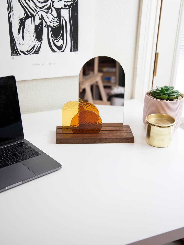 Look At Me - Amber & Pale Yellow for wholesale by Szklo Glass