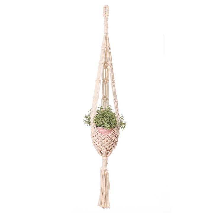 Macrame plant hanger OLINA for wholesale by QNODI