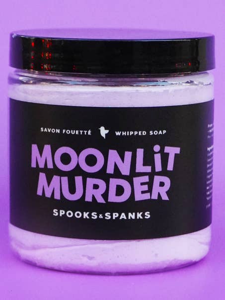 Moonlit Murder Whipped Soap - Prugna + Albicocca + Nettarina + Vaniglia per la vendita all'ingrosso da parte di Spooks & Spanks