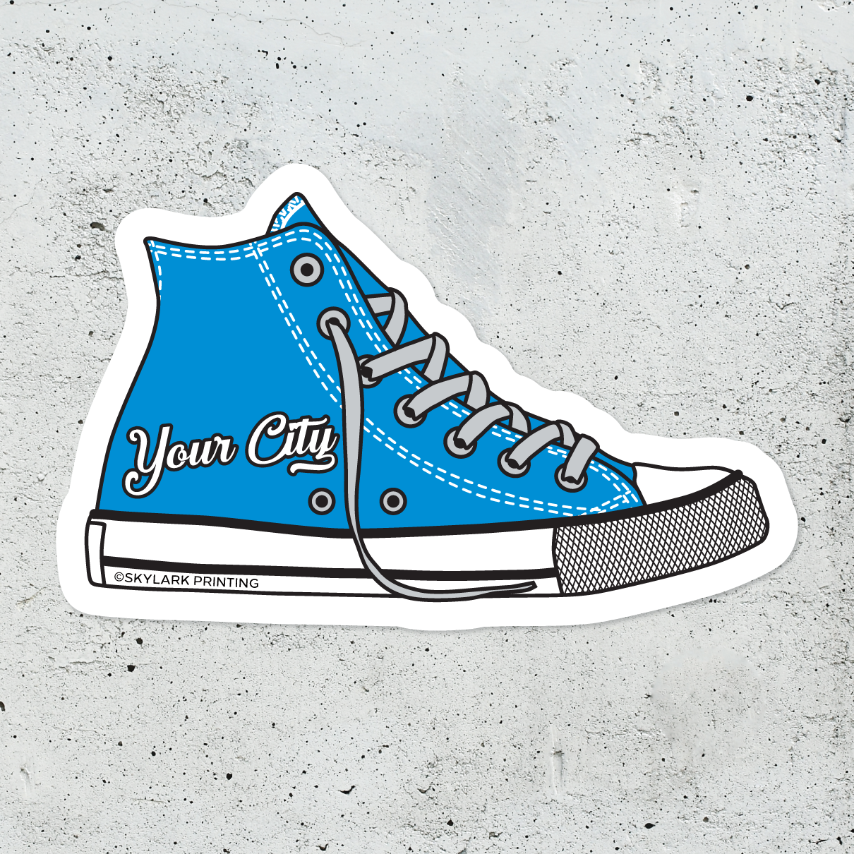 Skylark Printing - Wholesale Sticker - Custom Vintage High Top Shoe  Souvenir Sticker6