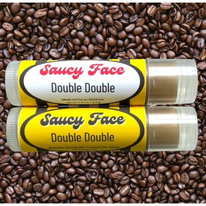 Double Double Lip Balm for wholesale by Saucy Face Lip Co.