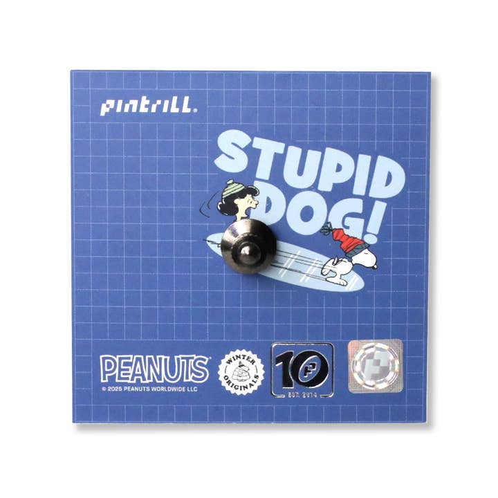 PINTRILL - Wholesale Lapel Pin/Button - Snoopy & Woodstock Red Puffer Pin Set
