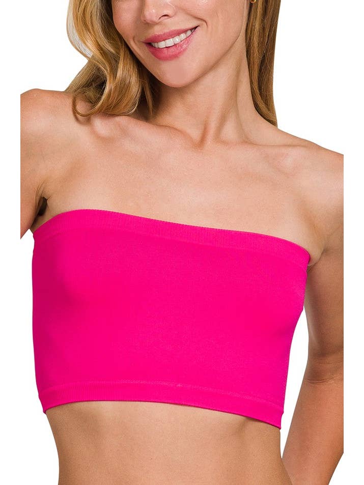 Vanilla Monkey - Wholesale Bralette - Women's - Seamless 7 Inch Bandeau3