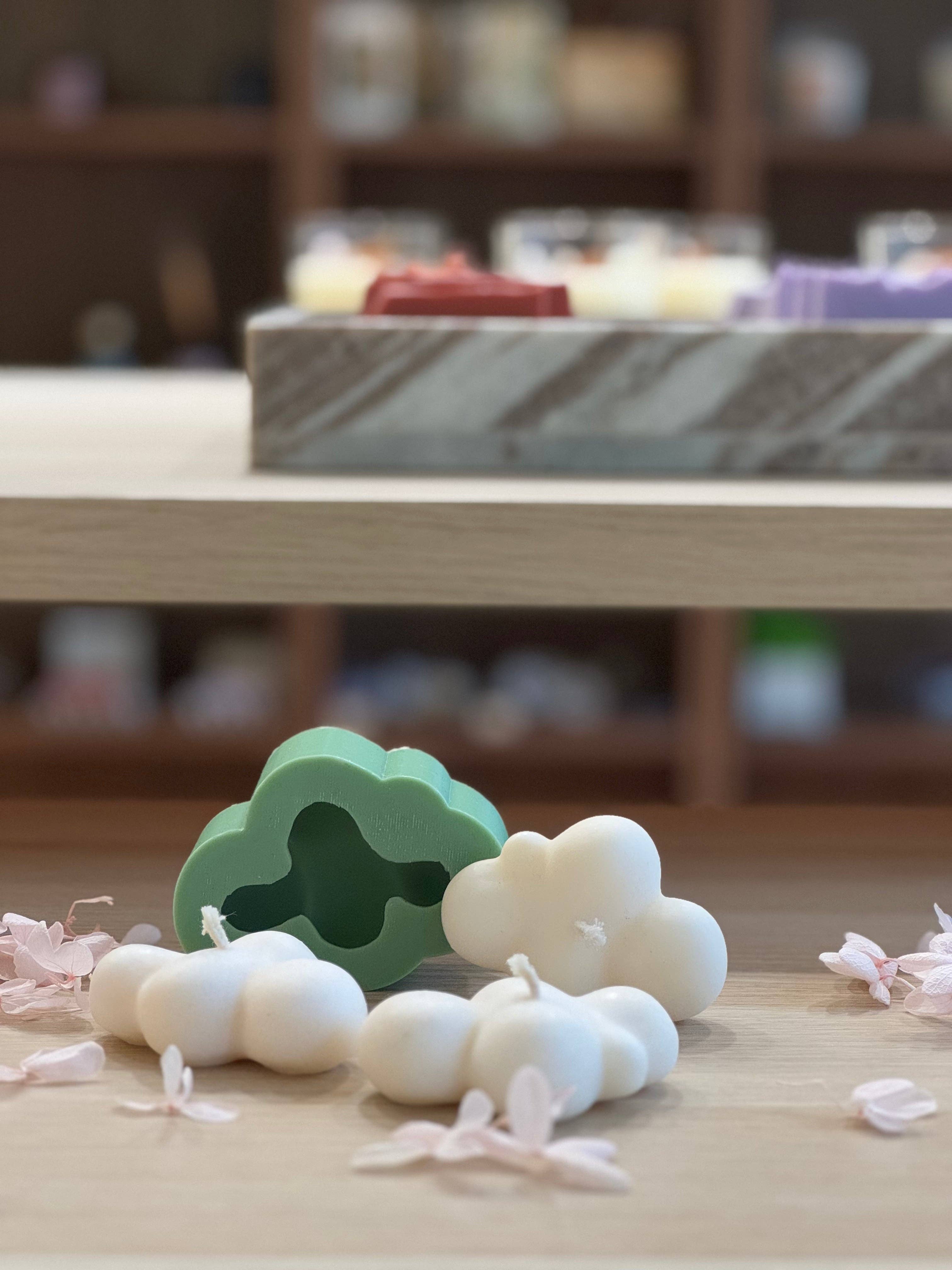 THE NINE SPACE – Engroshandel Lyseholder – Silikone / støbeforme skyer5