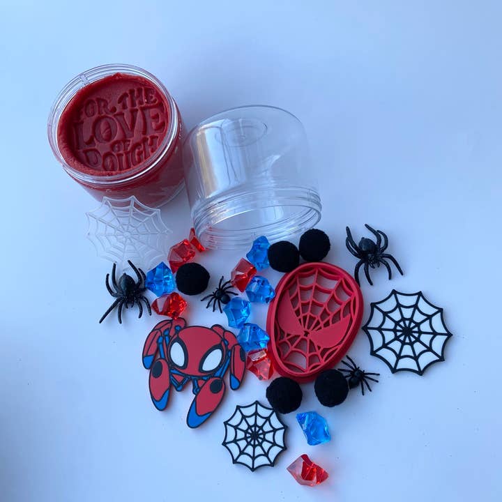 Spidey Double Jar for wholesale by For the Love of Dough Co