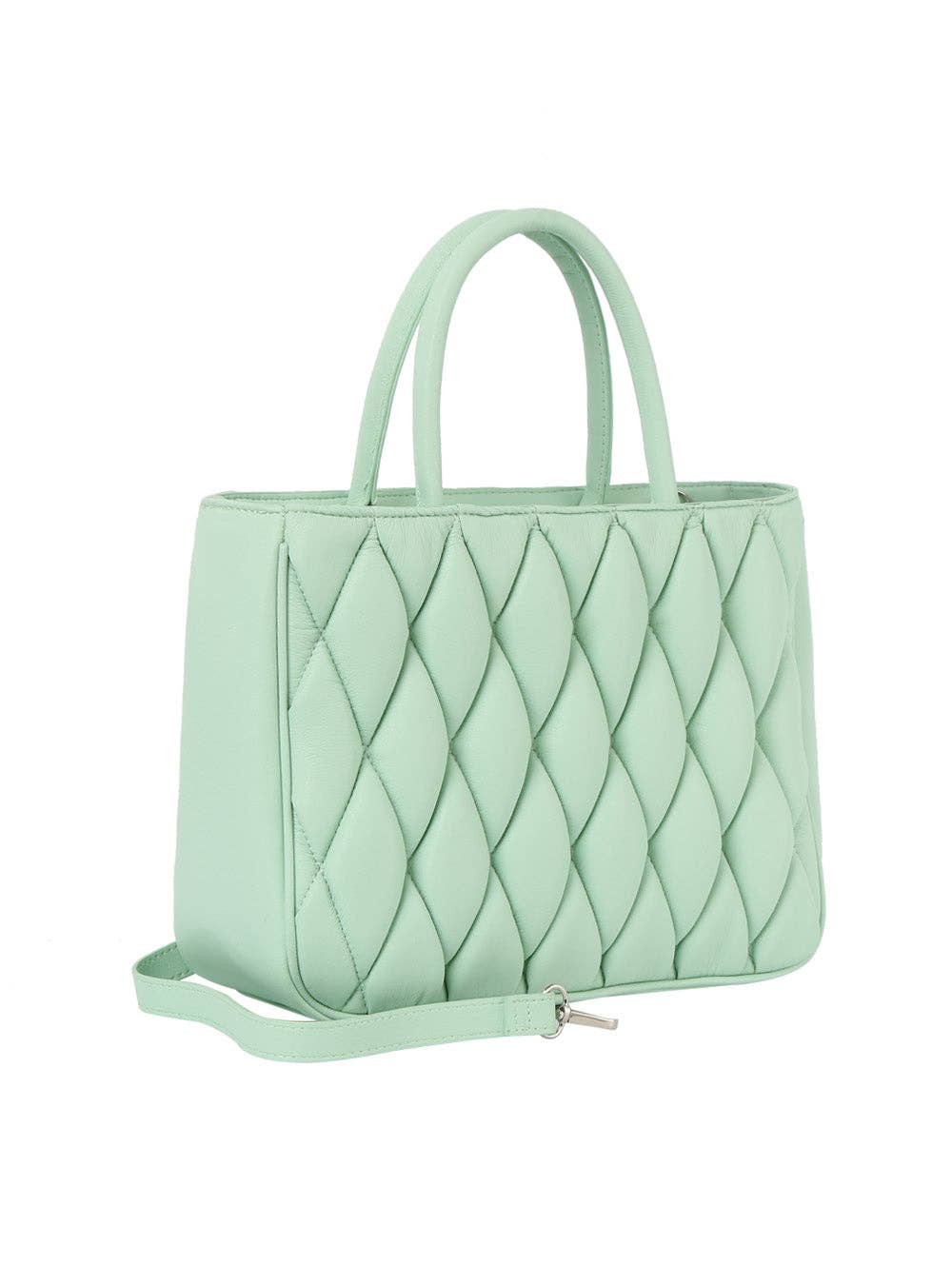 Handbag Factory Corp - Wholesale Top Handle Bag - Women's - Quilted top handle tote6