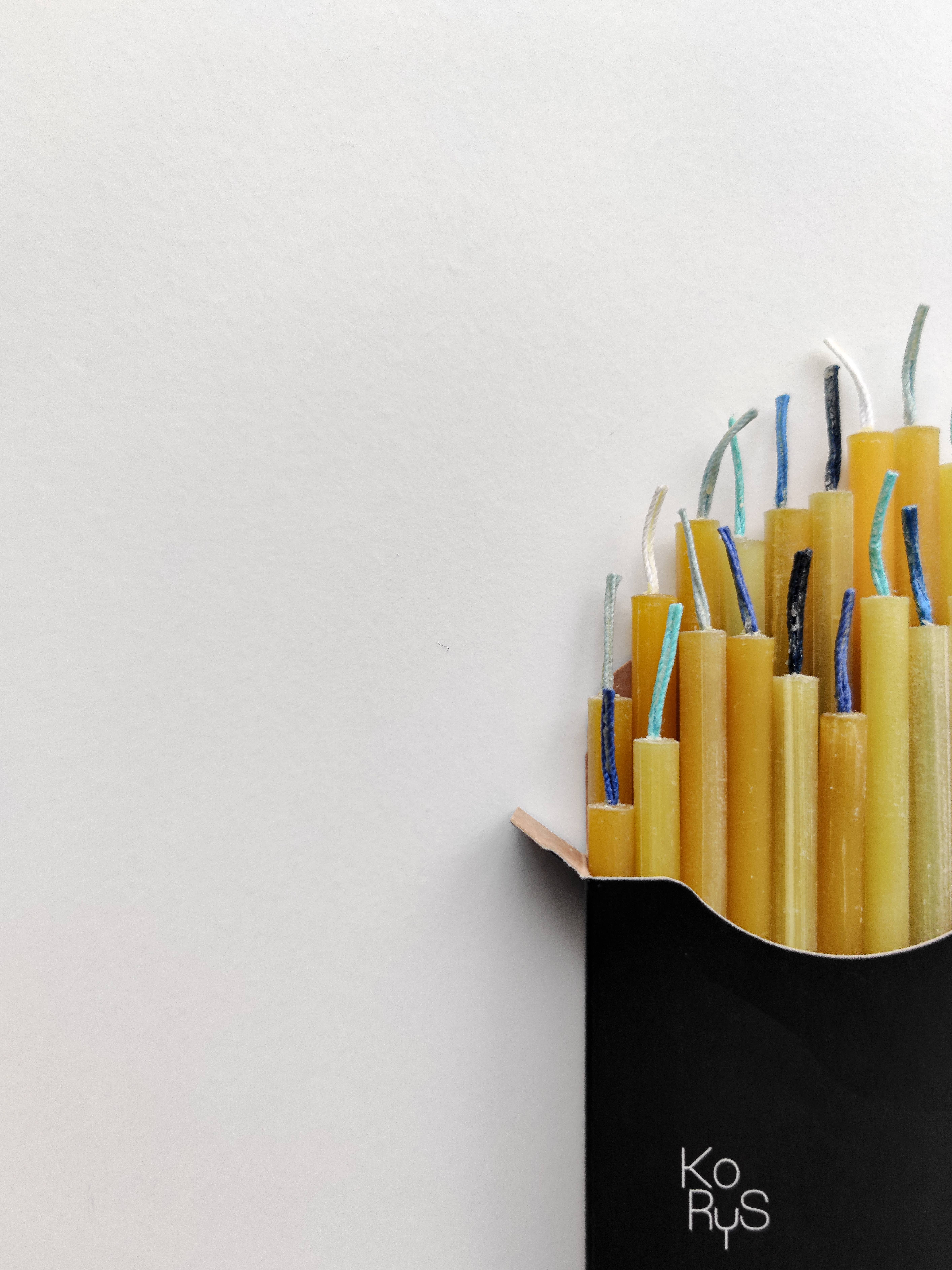 korys - Wholesale Cake Candle - Beeswax Birthday Candles12