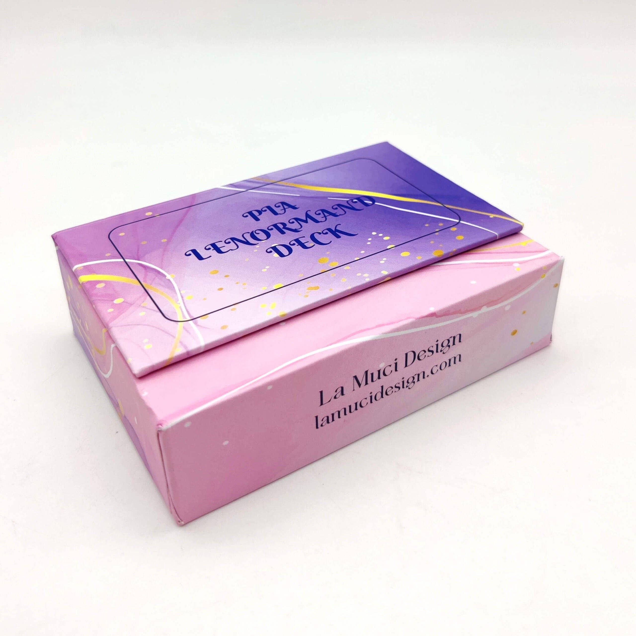 LA MUCI DESIGN - Venta al por mayor Cartas del tarot - Baraja Pia Lenormand de 36 cartas para adivinación1