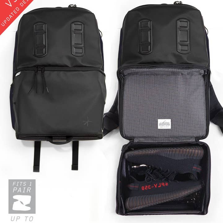 Shrine Sneaker Dagsäck - Triple Svart V3 för wholesale av The Shrine