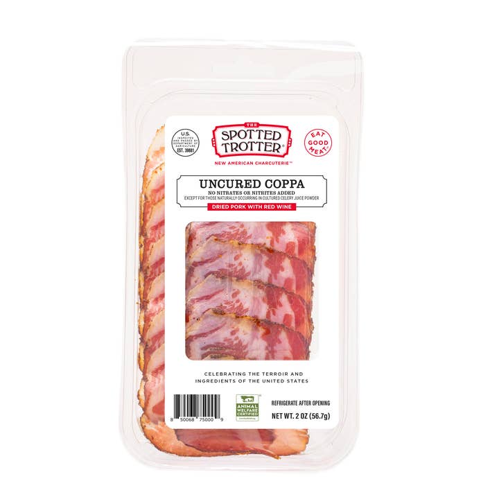 Uncured Coppa for wholesale by The Spotted Trotter