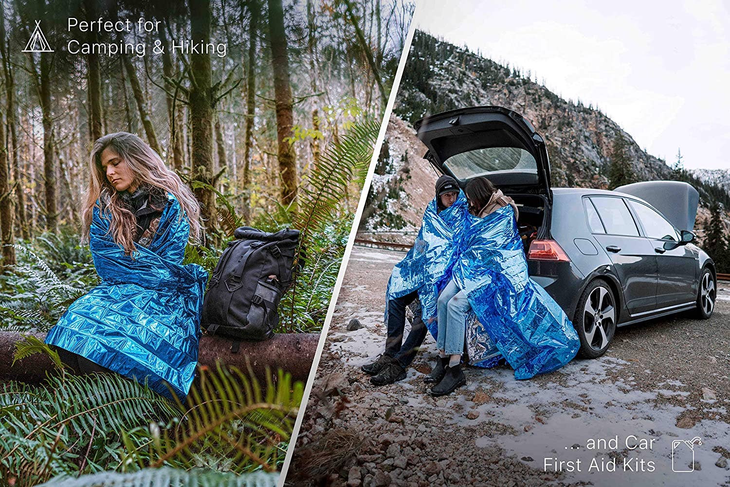 VIGOR - Wholesale First Aid Kit - Emergency Blankets Extra Large Thermal Foil Space Blankets f10