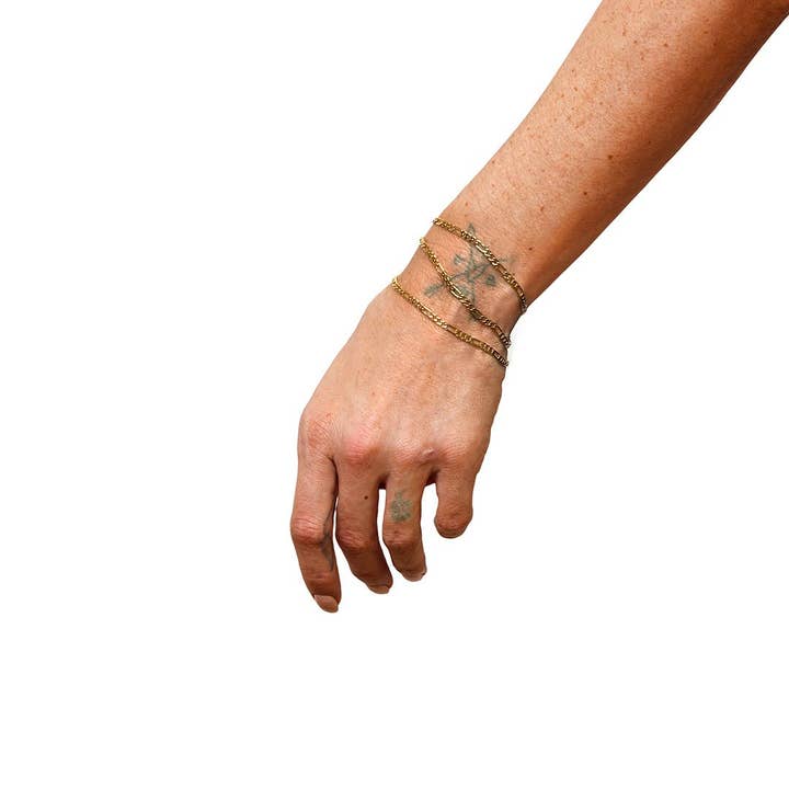 #ThreeWays 3-in-1 Chain - Necklace Ankle Chain and Bracelet - 18K for wholesale by Dropps By Szhirley