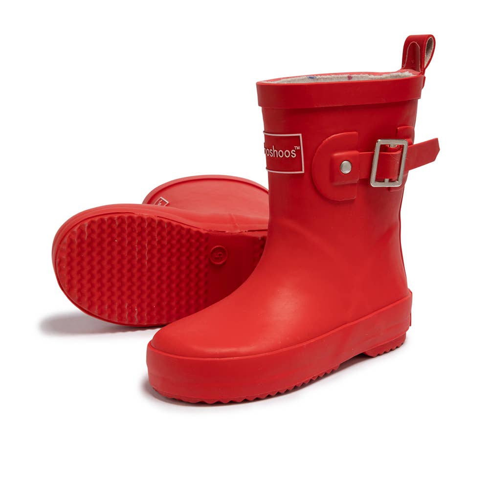 RED ARCHIE - TODDLER KIDS SHOE WATERPROOF RAIN BOOT for wholesale on Faire2
