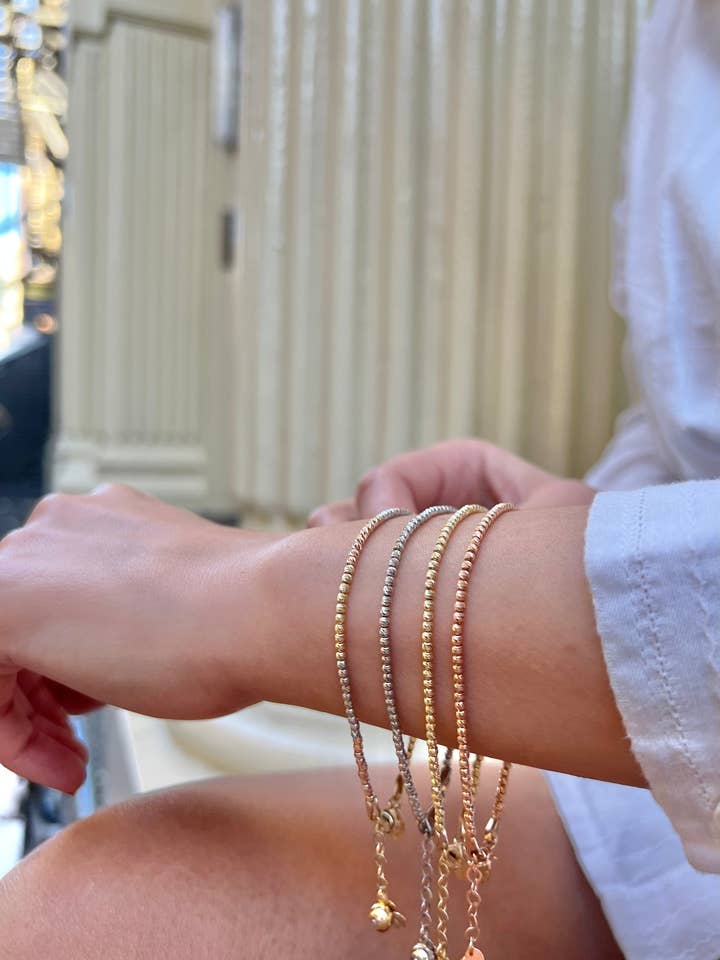 Beaded Braclet, High-Quality Gold Direct from Manufacturer for wholesale by Gider Jewelry