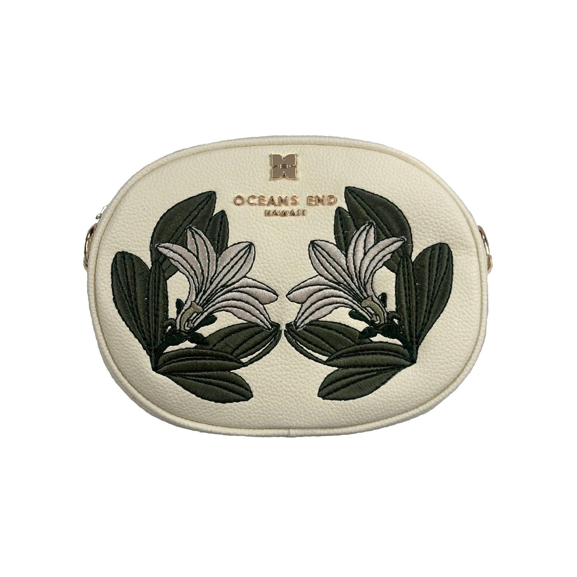 Oceans End - Wholesale Crossbody Bag - Women's - Naupaka Creme0