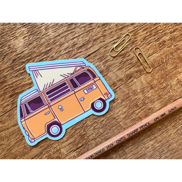 Noteworthy Paper & Press - Vente Autocollant - Autocollant pour camping-car du parc national des Rocheuses4