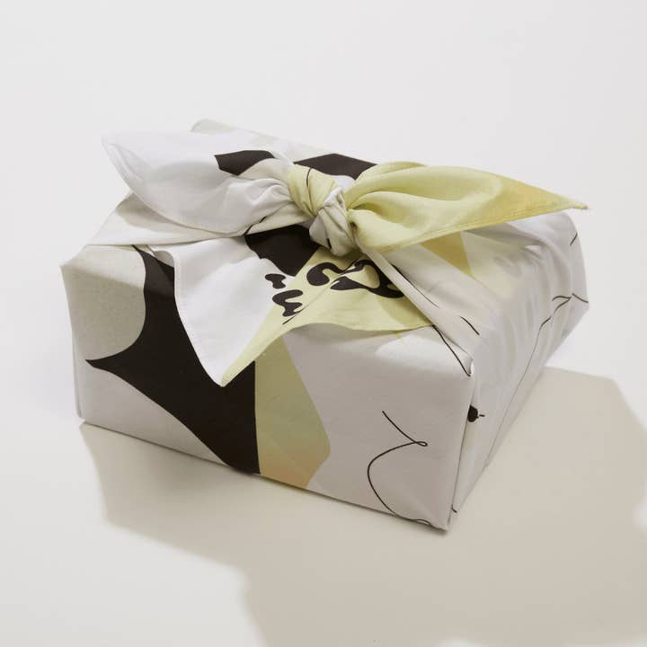 WRAPPR Gift Wrap - Wholesale Flat Wrap - Above | 28" Mulberry Silk Furoshiki Wrap by Essery Waller1