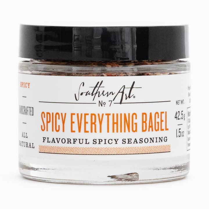 Spicy Everything Bagel Seasoning for wholesale by Southern Art Sauce Co.