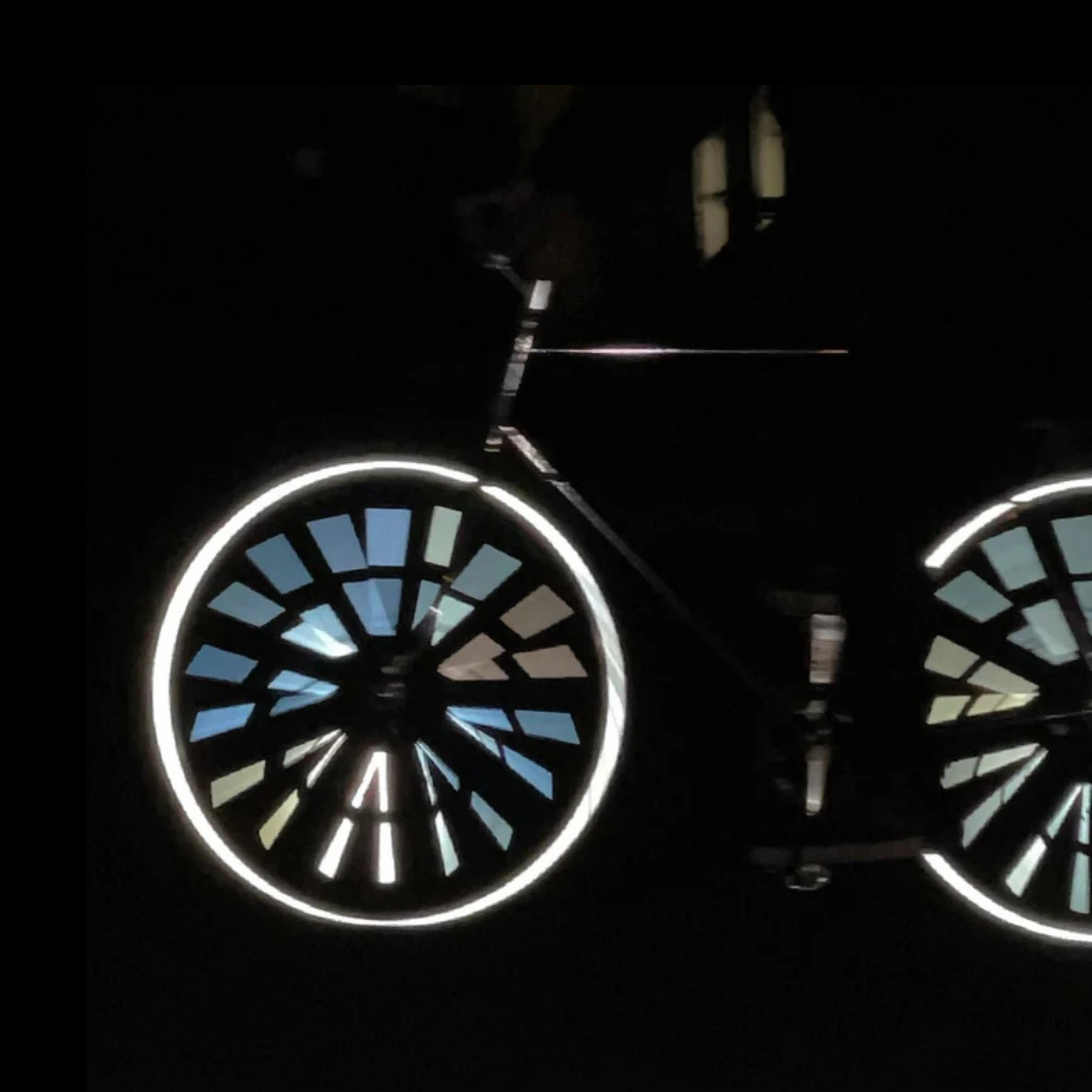RAINETTE - Wholesale Sporting Accessories - Stay visible: Large Reflectors for Bicycle Spokes8
