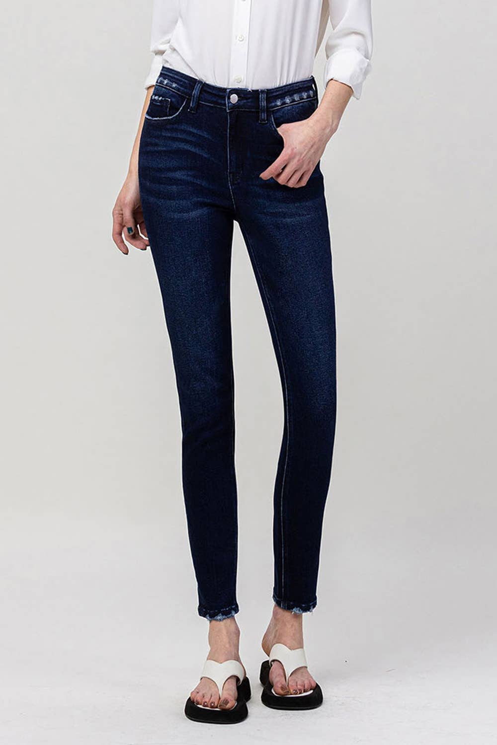 TREASURE HIGH RISE SKINNY JEANS F4822 for wholesale on Faire1