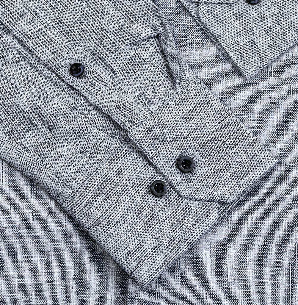 Wear Sierra - Wholesale Shirt - Men's - Men's Turkish Cotton Long Sleeve Button Up Shirt5