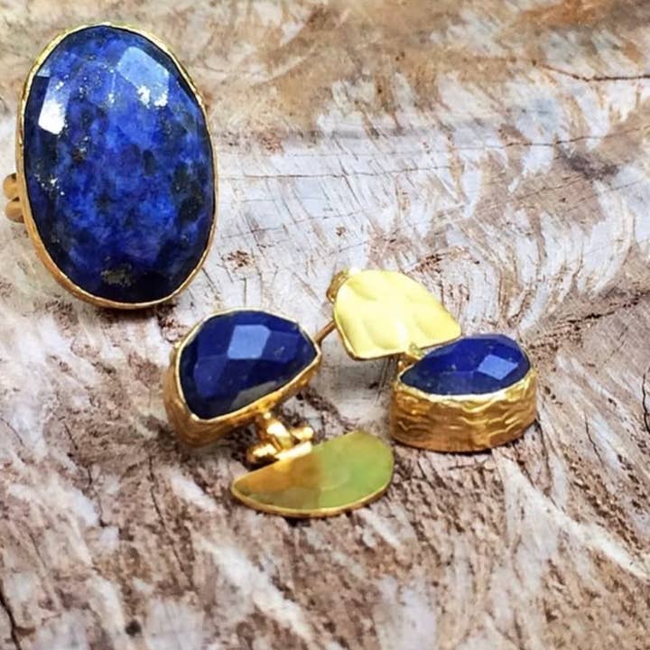 Reverse Half Circle Earrings for wholesale by Kipepeo