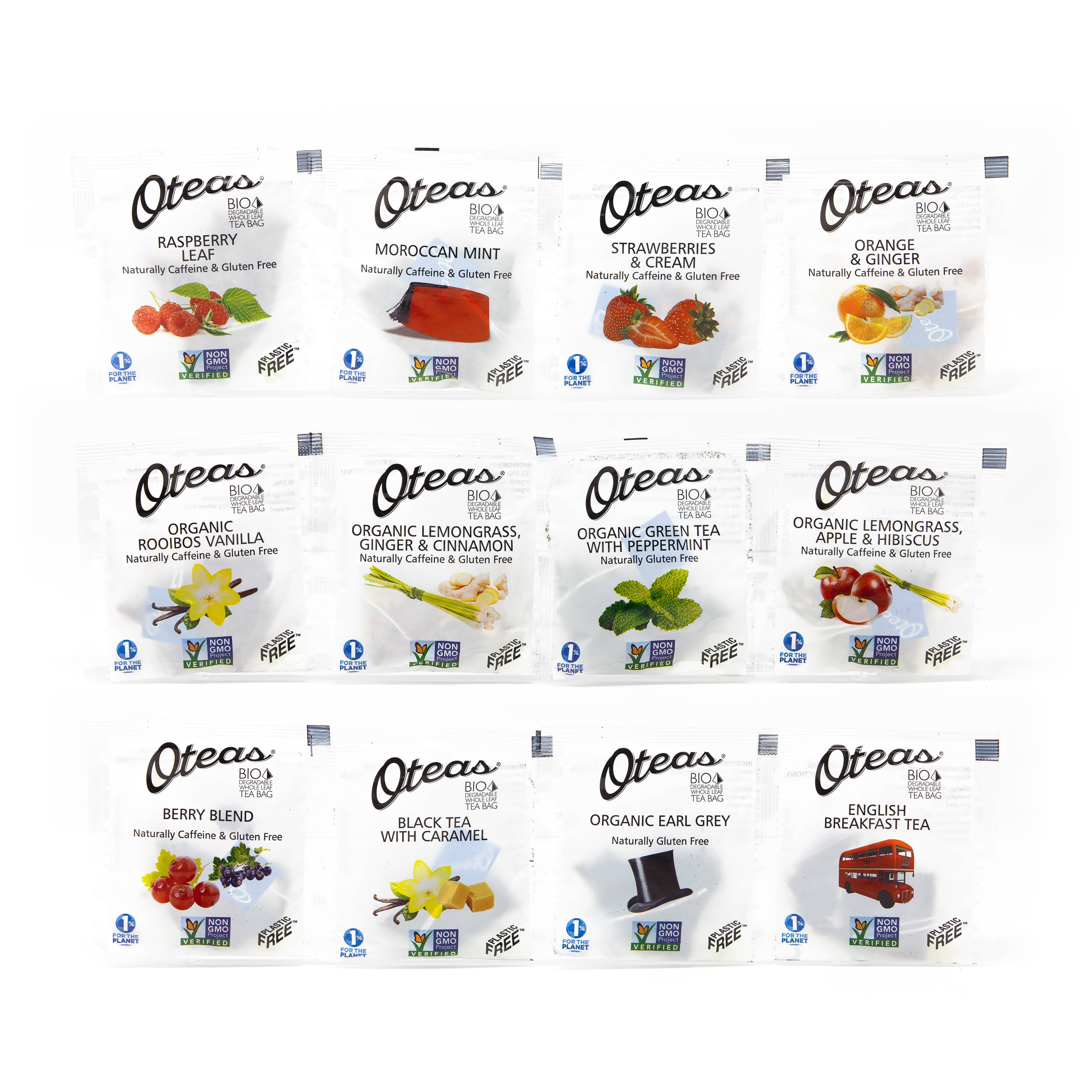 Oteas - Wholesale Tea Bags - Individually Wrapped Sachets1
