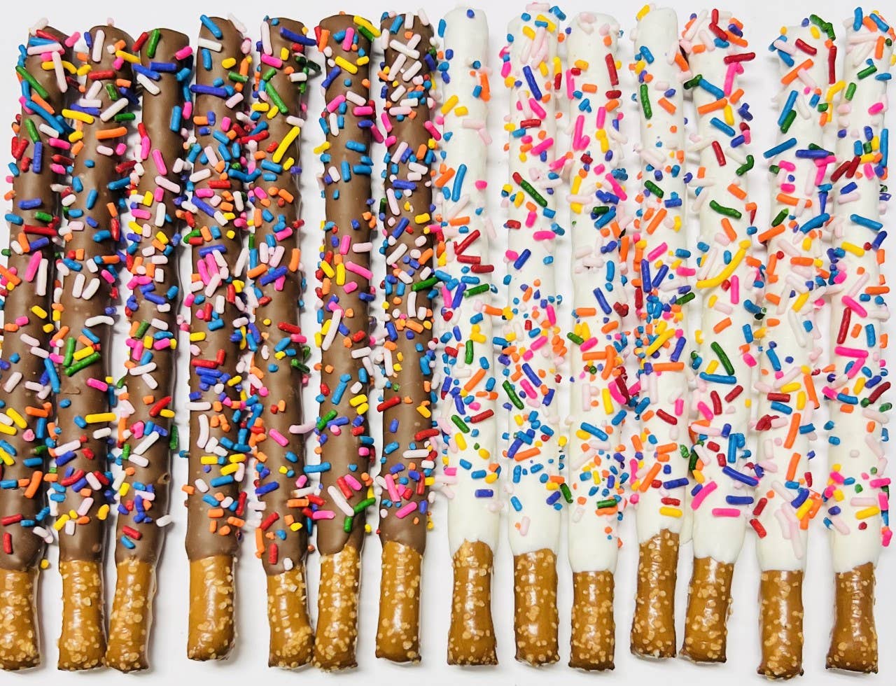 Rae Lou's Edible Art - Wholesale Snoepjes met chocolade - Bestrooide staven2