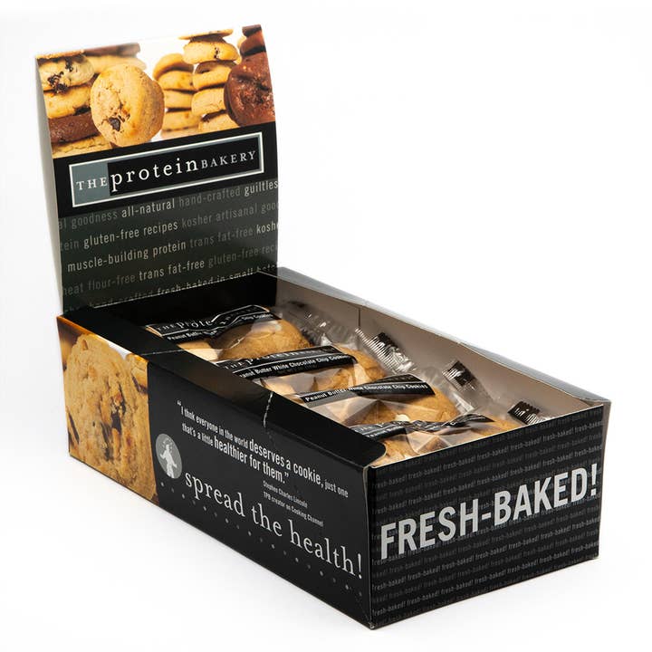 The Protein Bakery - Wholesale Cookie - Peanut Butter White Chocolate Protein Cookie3