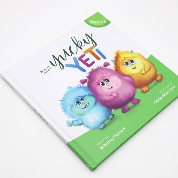 Signed Special Edition Hardcover -How to Cure a Yucky Yeti for wholesale by Once Upon A Page Press