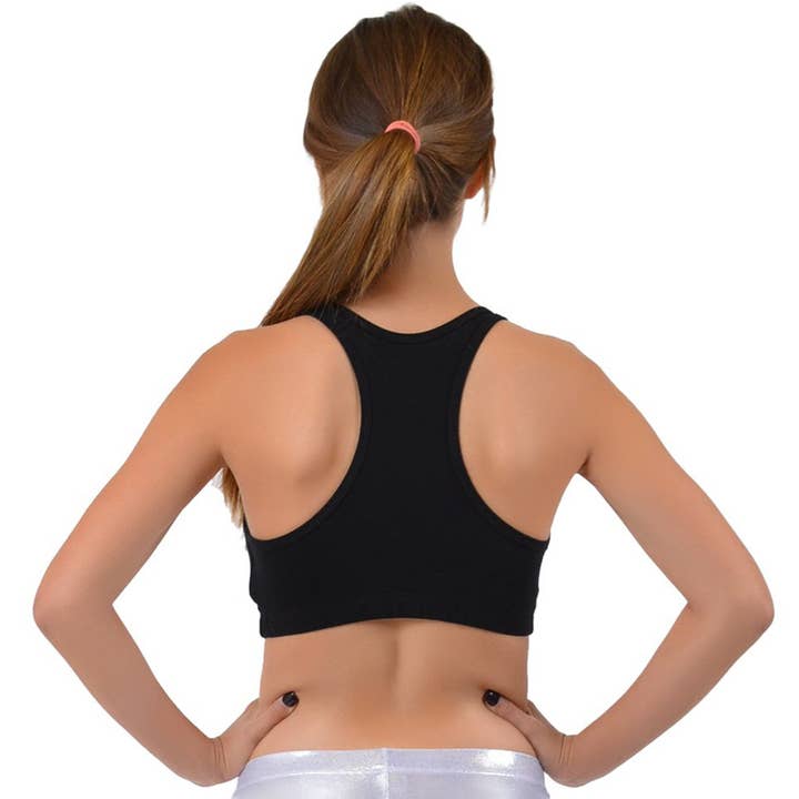 Stretch Is Comfort - Wholesale Lounge top – Women's - Teamwear Racerback Cotton Sports Bras3