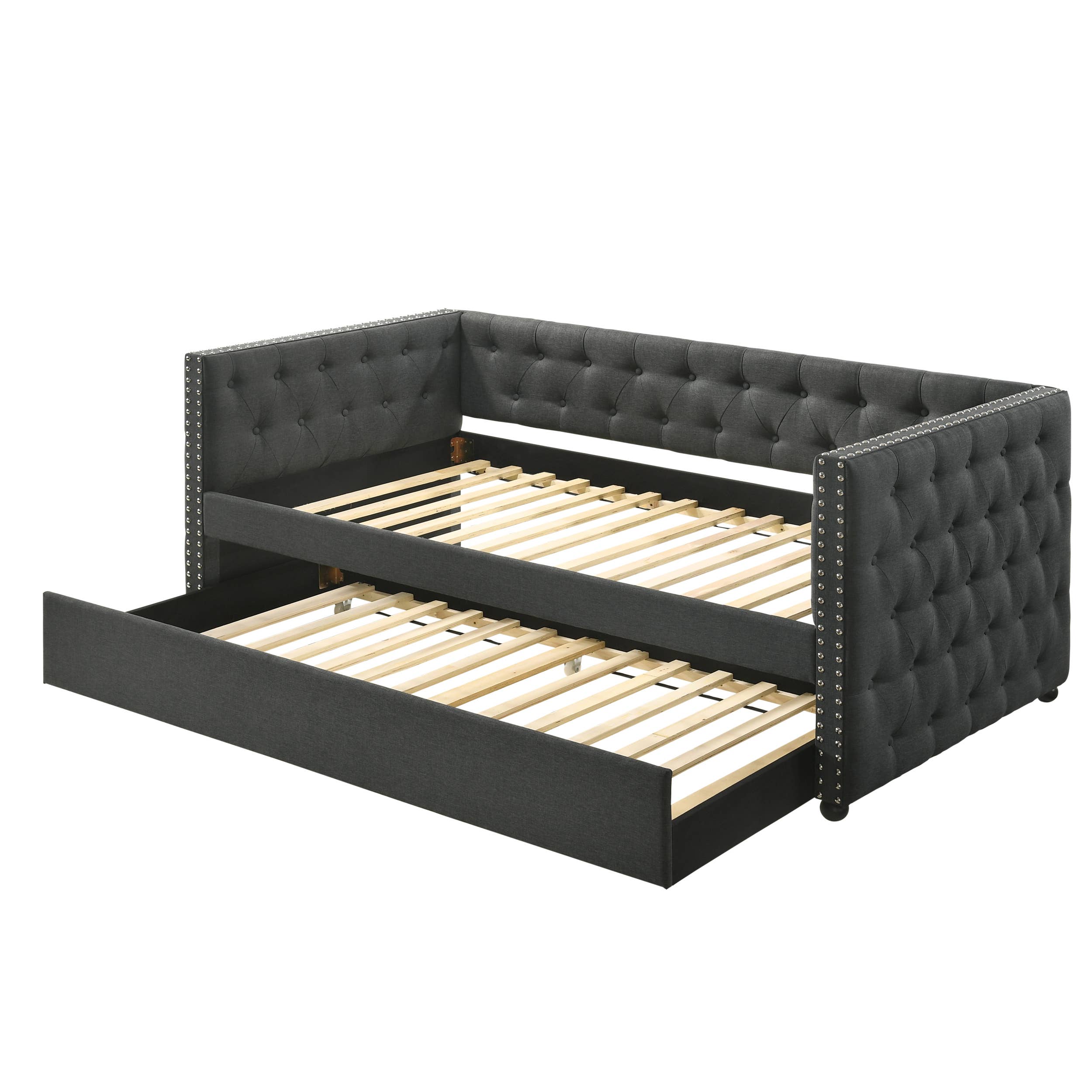 Acme Furniture Industry, Inc. - Wholesale Bed - Romona Upholstered Daybed with Trundle (Full)6