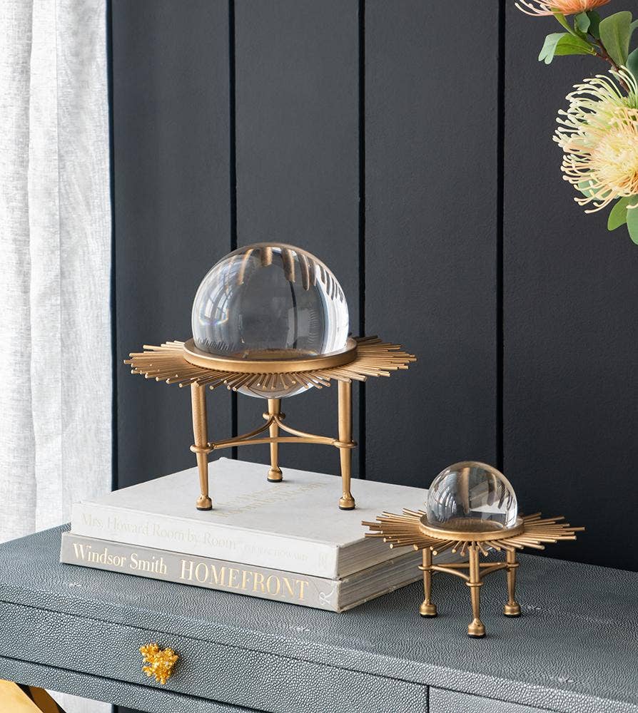 A&B Home Group Inc. - Wholesale Decorative Tabletop Object - S/3 Crystal Ball On Stand14