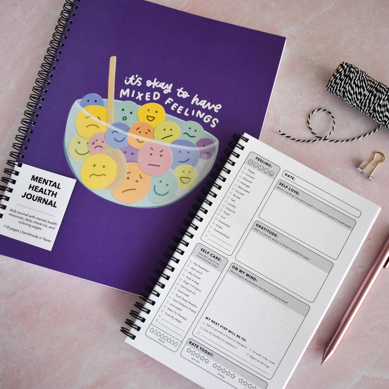 Kyn You Believe It - Wholesale Journal/Diary - Mixed Feelings Mental Health Journal1