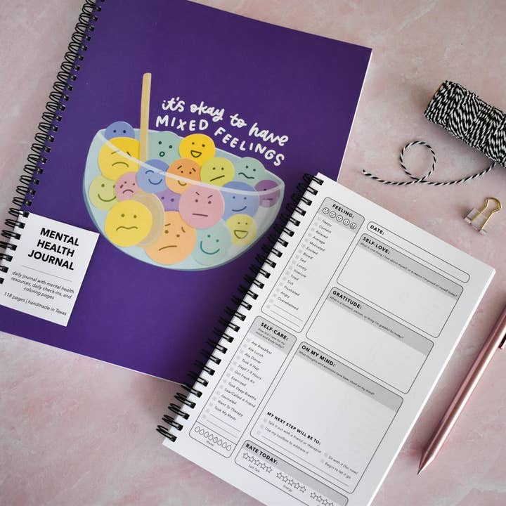 Kyn You Believe It - Wholesale Journal/Diary - Mixed Feelings Mental Health Journal1