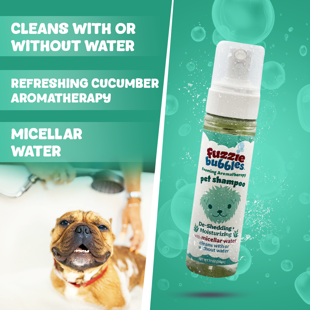 Jojo Modern Pets - Wholesale Pet Shampoo - Dog - DeShedding + Moisturizing Foaming Aromatherapy Pet Shampoo1