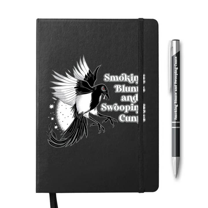 Cuaderno Smoking Blunts and Swooping Cunts para venta al por mayor de Disrupted Industries