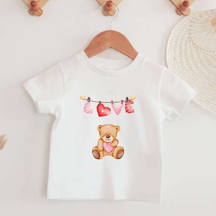 Love Bear Shirt für Kleinkinder für den Großhandel von Petite Star Rising