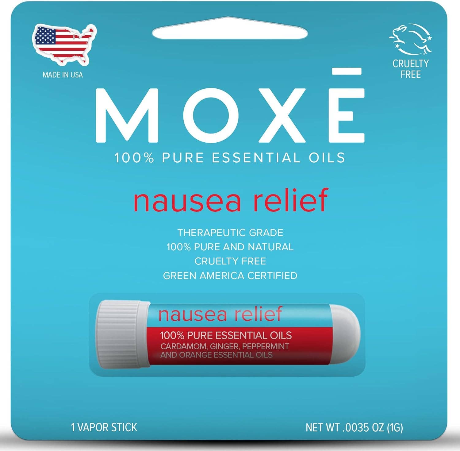 MOXĒ - Wholesale Aromatherapy Inhaler - Nausea Relief Nasal Inhaler0