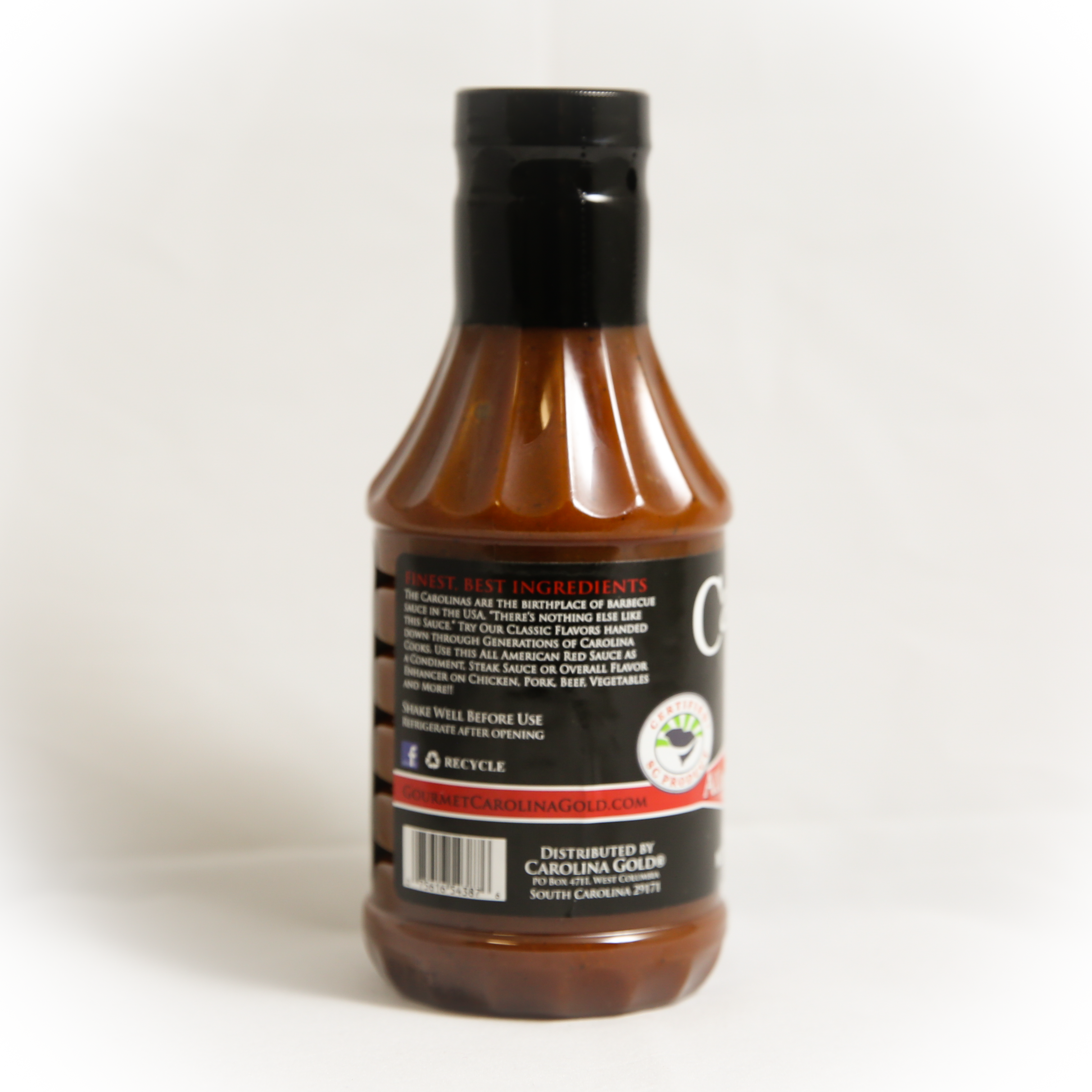 Gourmet Carolina Gold - Wholesale BBQ Sauce - Gourmet Carolina Gold Sauce, All American Red, 18 oz1