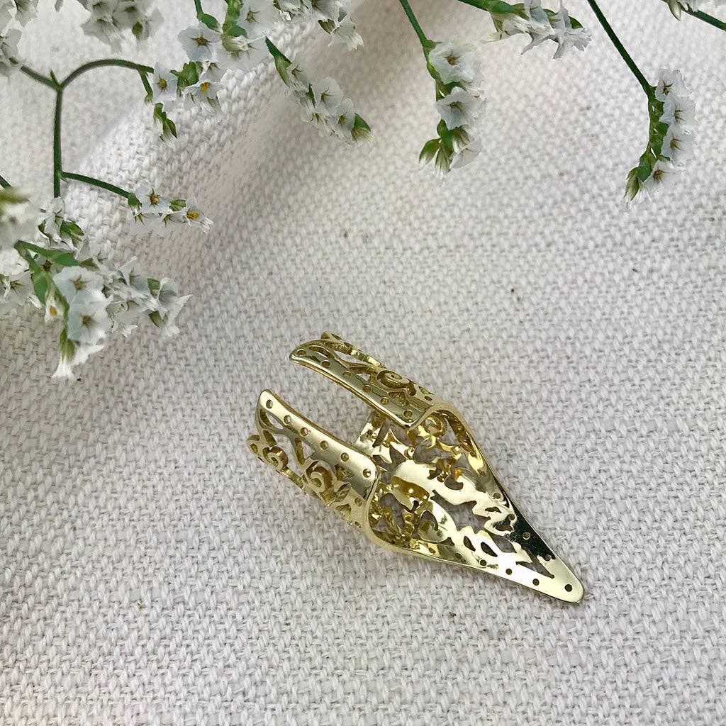 SLATE + SALT - Wholesale Cocktail/Statement Ring - Khmer Temple Ring3