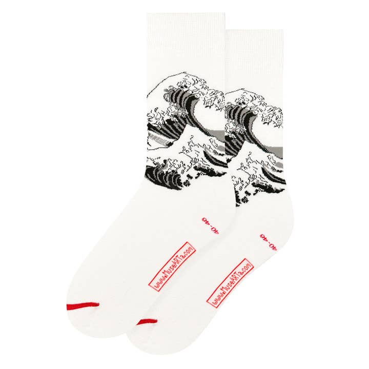 MuseARTa GmbH – wholesale Socks – Unisex – Katsushika Hokusai - The Great Wave Off Kanagawa