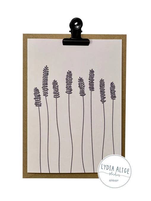 Fields of Lavender for wholesale by Lydia Alice Studios
