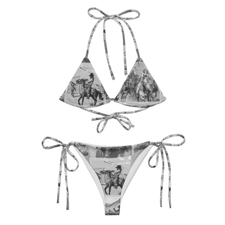 Rodeo Noir String Bikini for wholesale by The Cactus Brand