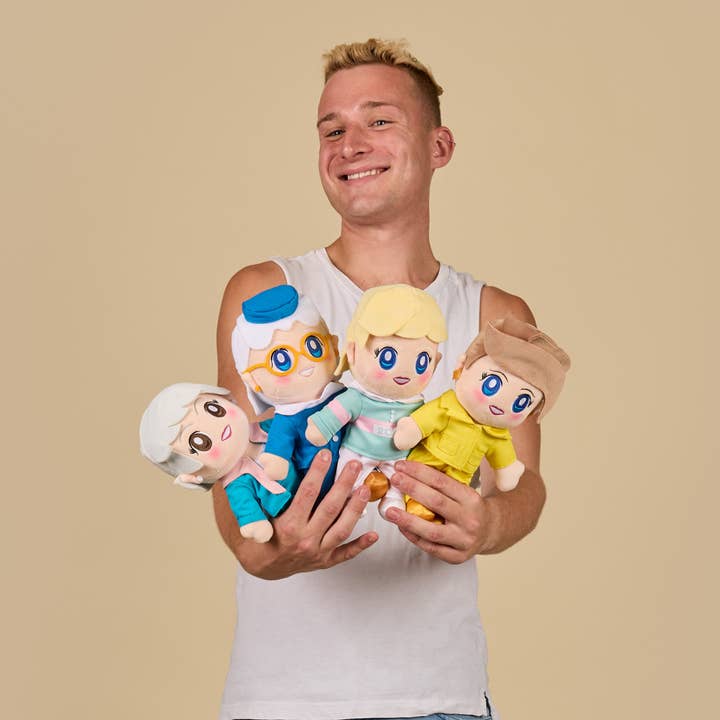 The Goldens Girls Plush for wholesale by Cakeworthy