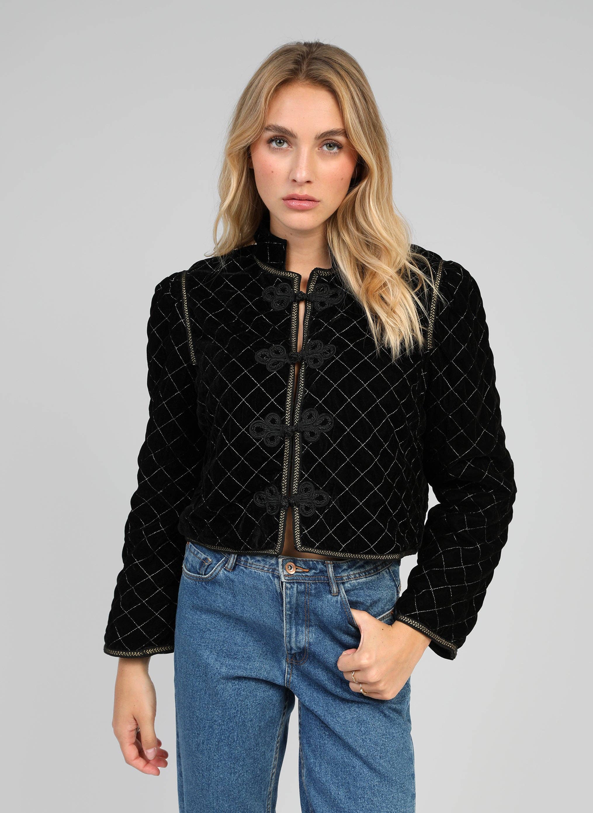 An'ge - Wholesale Jacket - Women's - SELENE JACKET black1