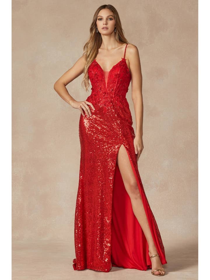 MASCHINELLES PAILLETTENKLEID MIT KORSETT-OBERTEIL, BALLKLEID
für den Großhandel von Juliet