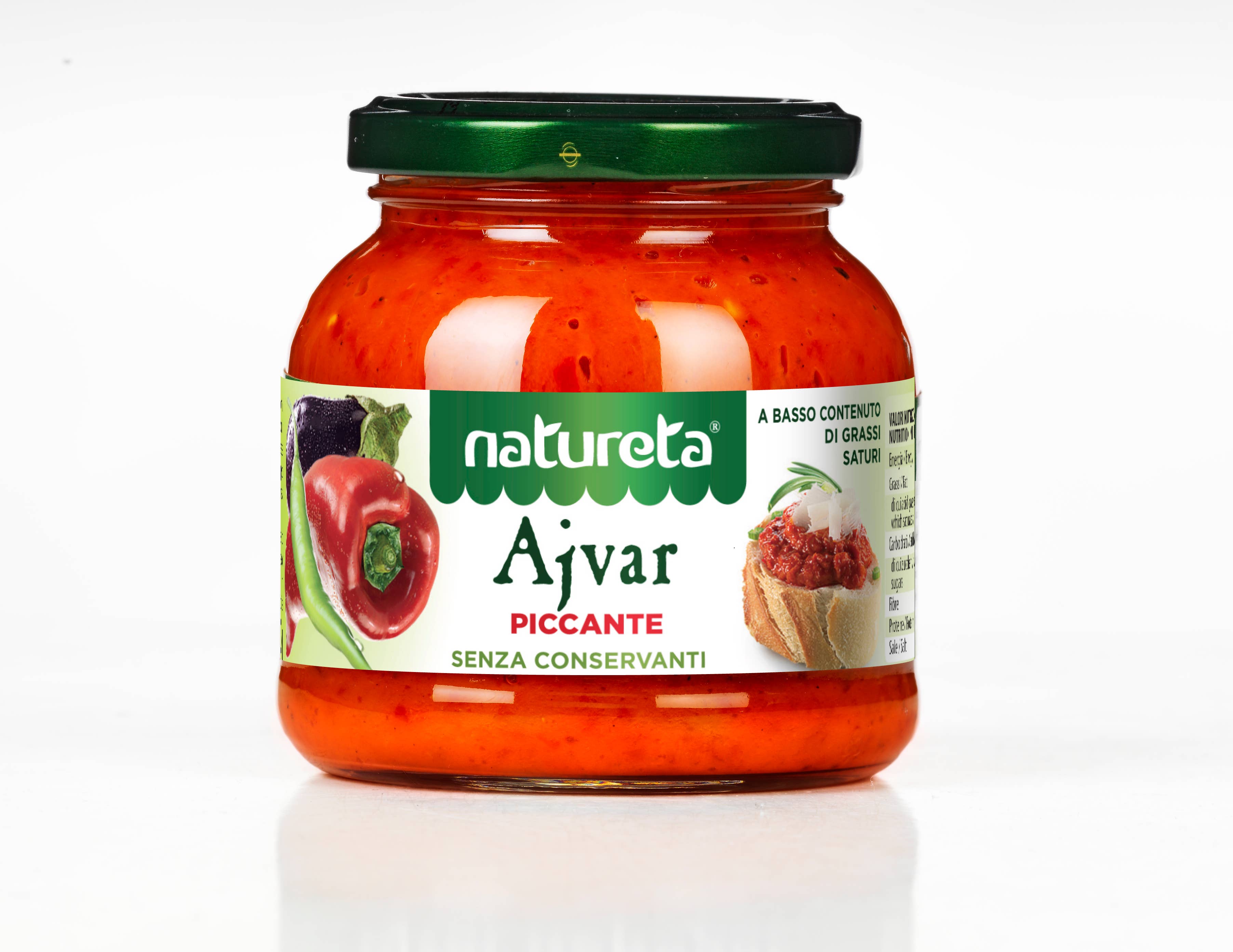 CENTRO DOLCE FRIULI - Wholesale Hot Sauce - Natureta Spicy Ajvar - 290 g